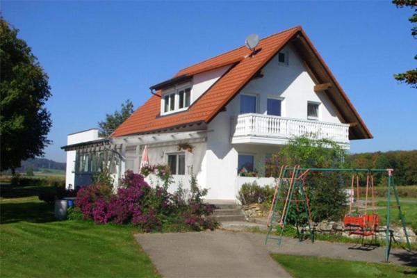 Ferienhaus Eichhoelzle Münsingen Zewnętrze zdjęcie